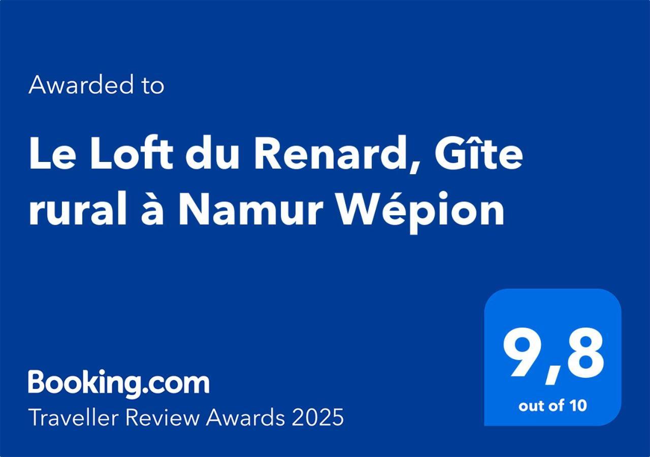 Le Loft Du Renard, Gite Rural A Namur Wepion Экстерьер фото